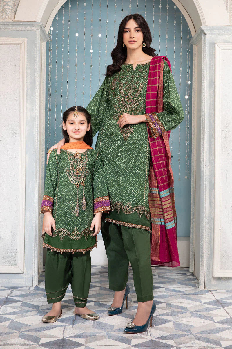 Maria B Stitched Suit 07