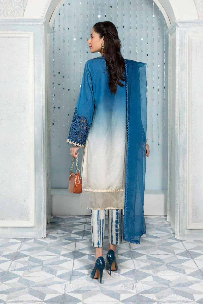 Maria B Stitched Suit 09