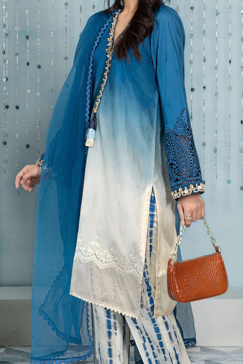Maria B Stitched Suit 09