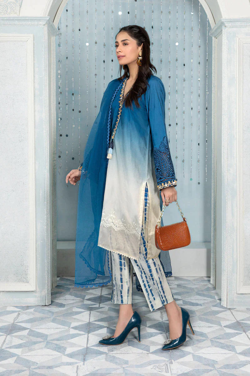 Maria B Stitched Suit 09